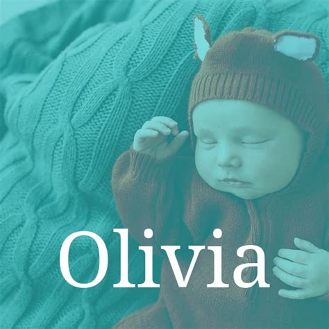 olivia namenstag|Mädchenname Olivia – Bedeutung, Herkunft und Namenstag